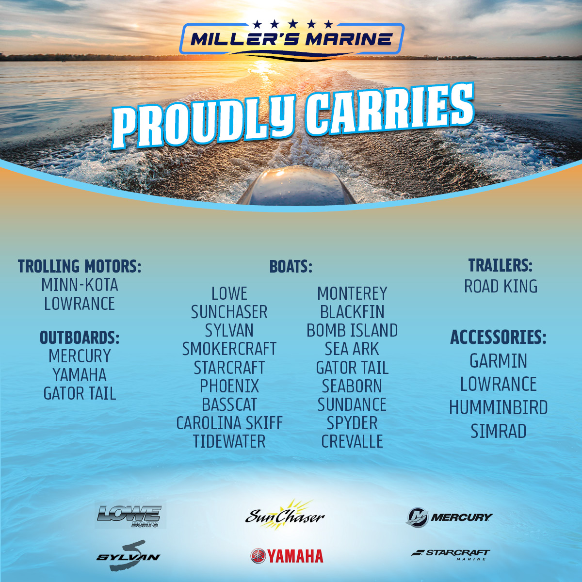 Promotions Miller's Marine Ocala Florida